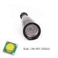 BT-4844 CREE XPE LED 500Lumen Bate de béisbol de alta potencia de alta potencia Led linterna antorcha al aire libre de béisbol